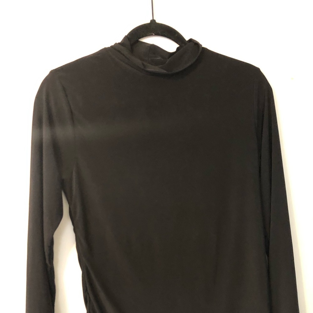 Pretty Little Things Black/White Long Sleeve Top